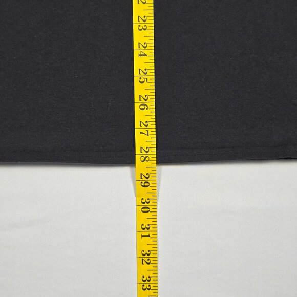 Hanes Mens M Lineman Skull Wings‎ Tee Black High Voltage Y2K Bold Graphic Shirt - Picture 6 of 11